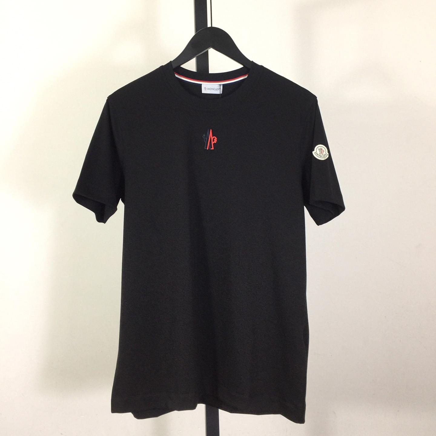 Moncler Logo Cotton T-shirt - DesignerGu