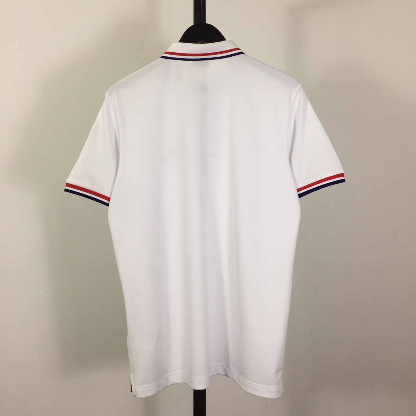 Moncler Logo Cotton Polo Shirt - DesignerGu