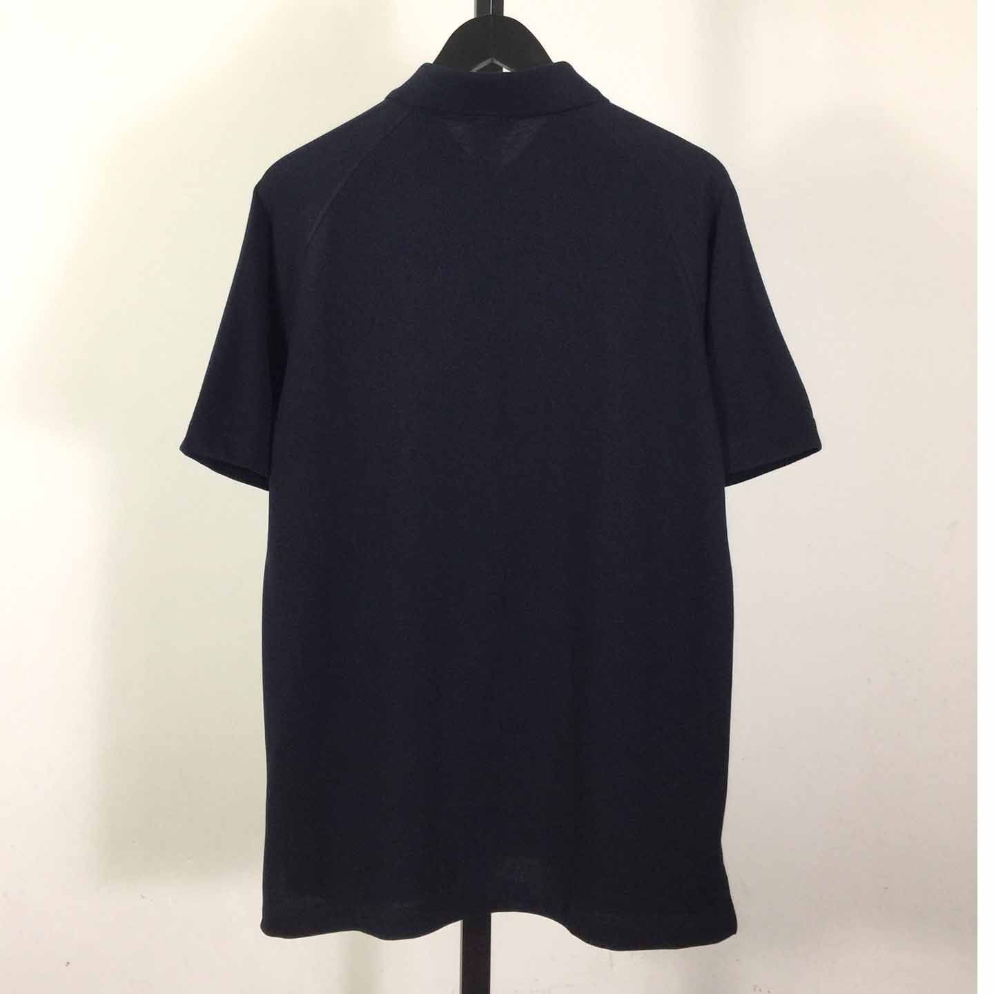 Loewe Logo Cotton Polo Shirt - DesignerGu