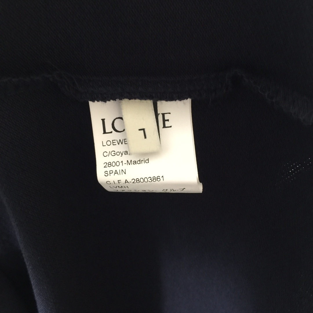 Loewe Logo Cotton Polo Shirt - DesignerGu