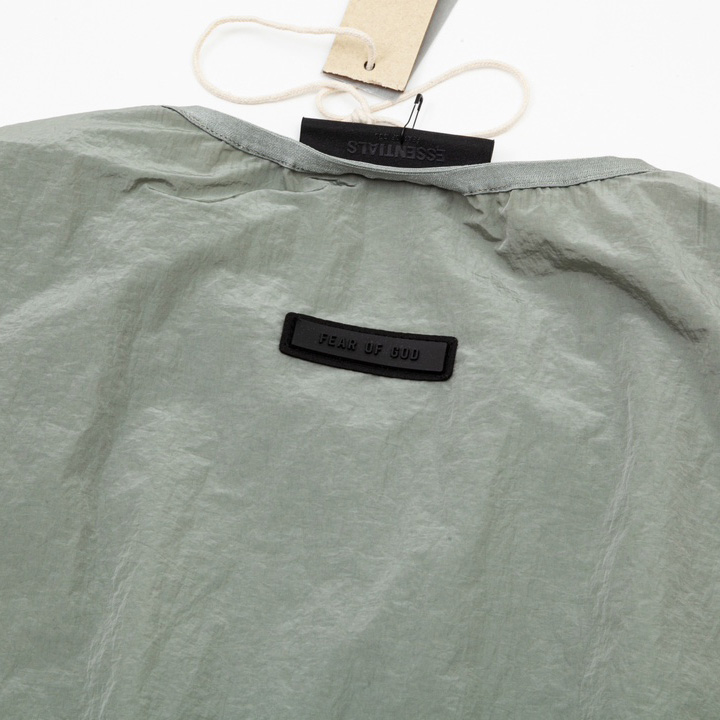 Fear Of God Essential Crinkle Nylon Crewneck  - DesignerGu