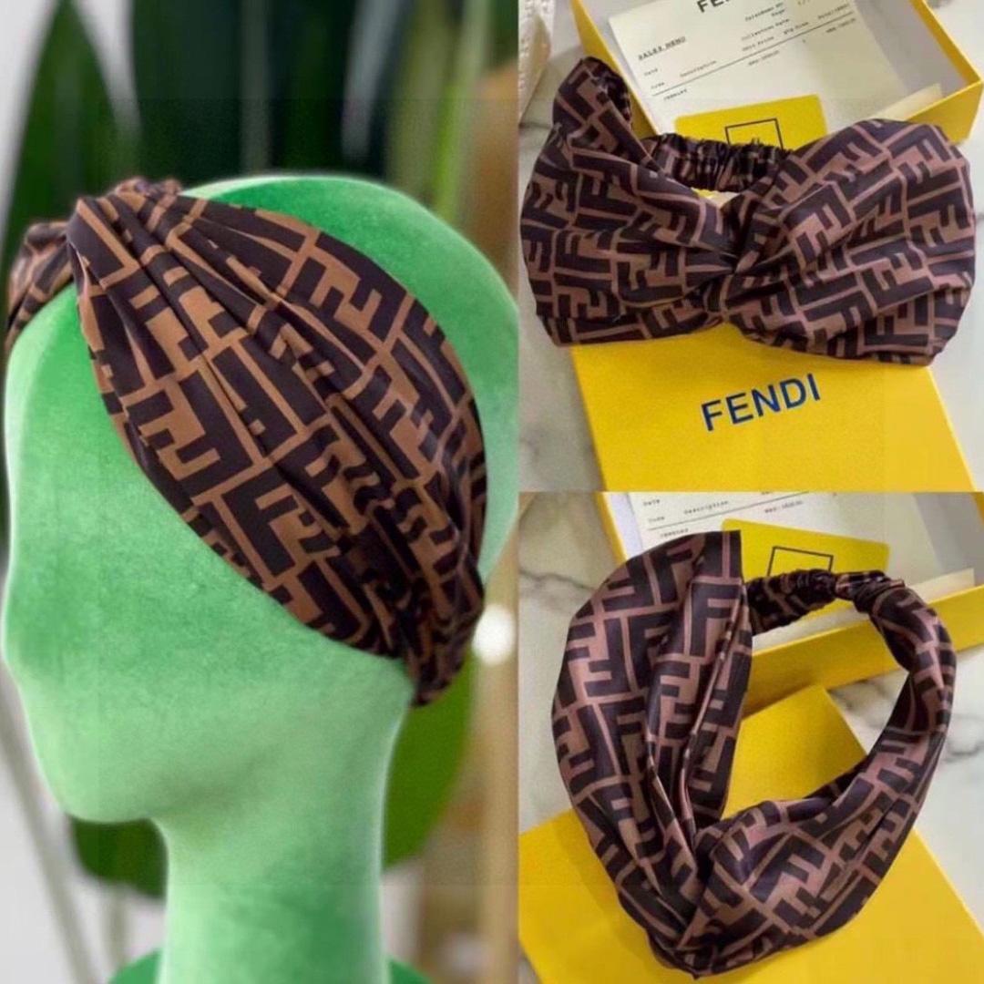 Fendi Logo Printed Headband - DesignerGu