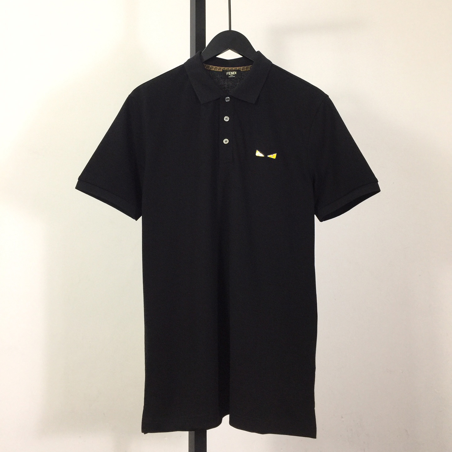 Fendi Logo Cotton Polo Shirt - DesignerGu