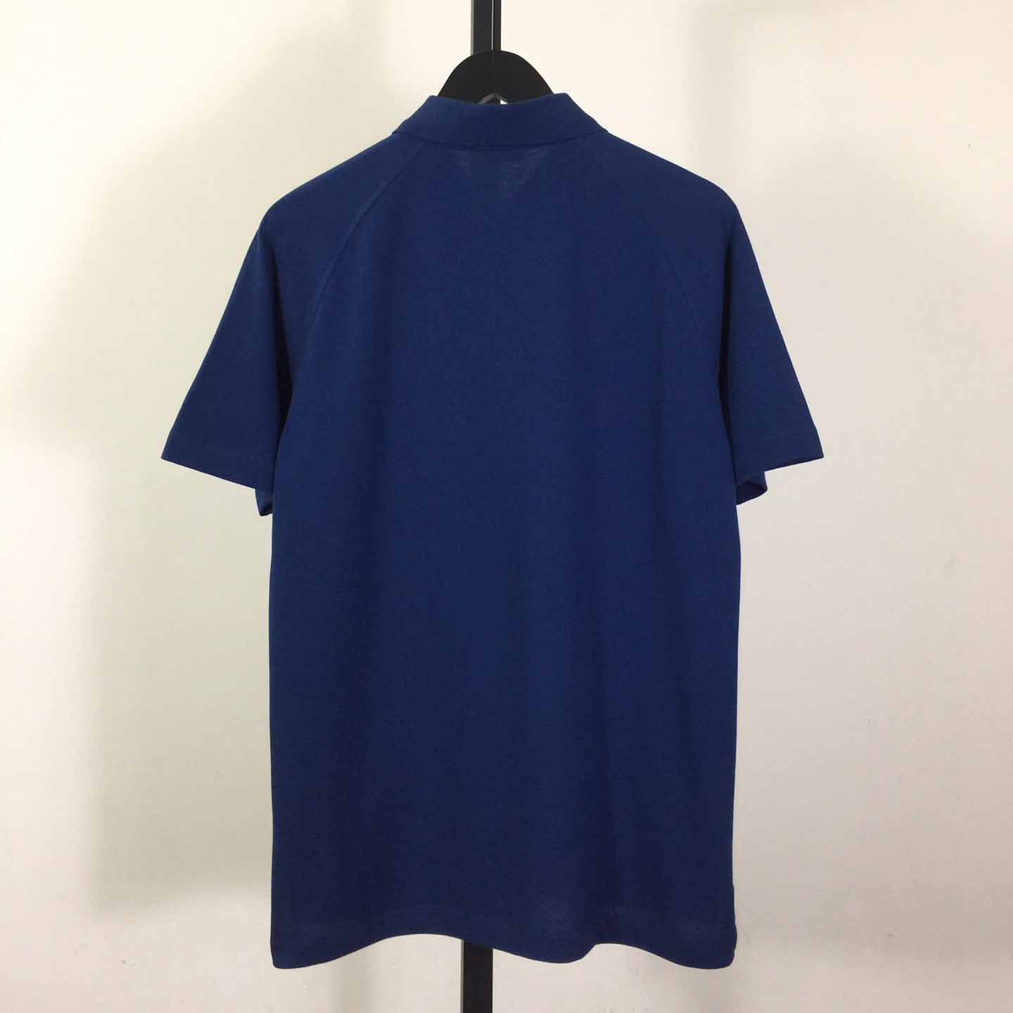 Loewe Logo Cotton Polo Shirt - DesignerGu