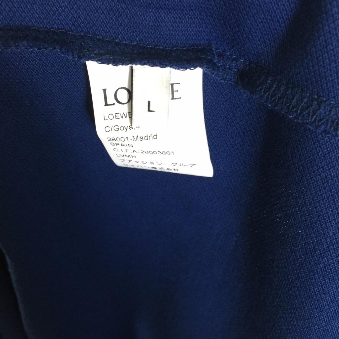 Loewe Logo Cotton Polo Shirt - DesignerGu