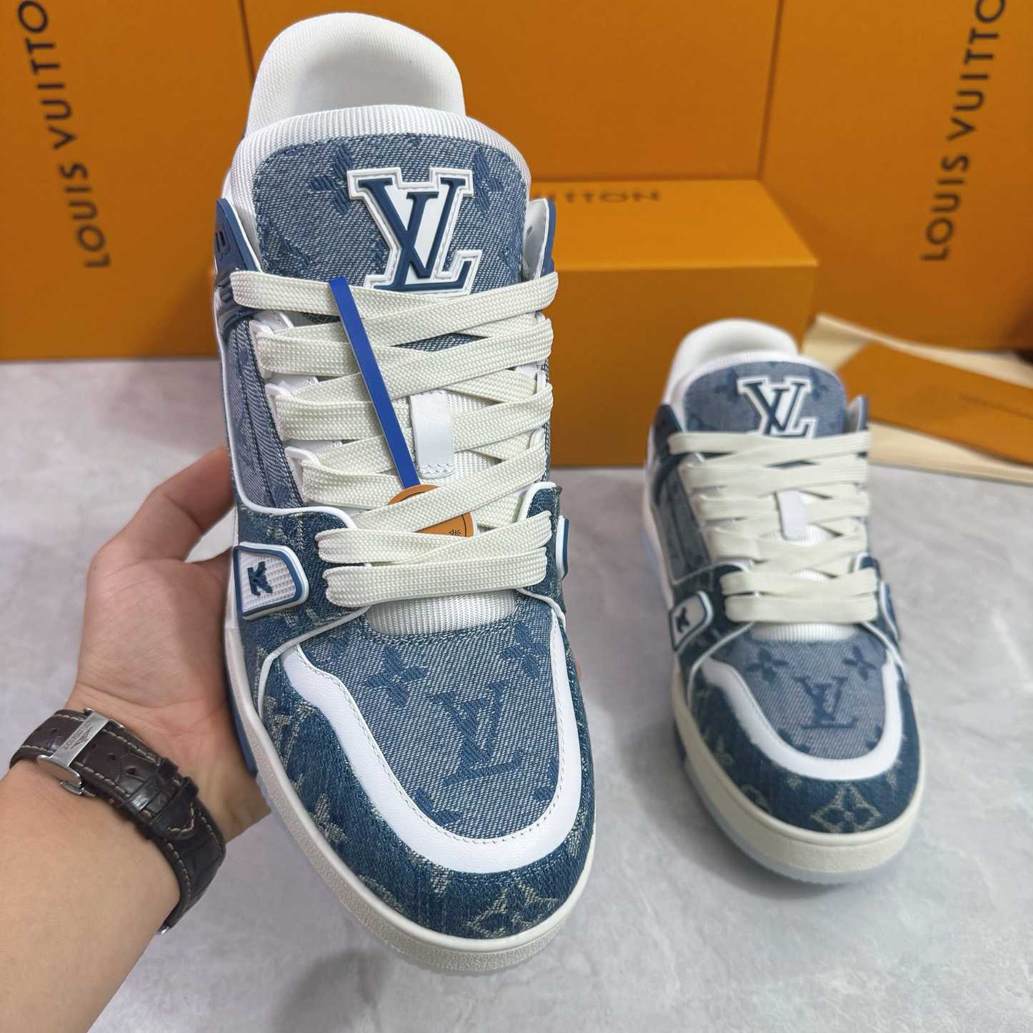 Louis Vuitton LV Trainer Sneaker  1ADHHX - DesignerGu