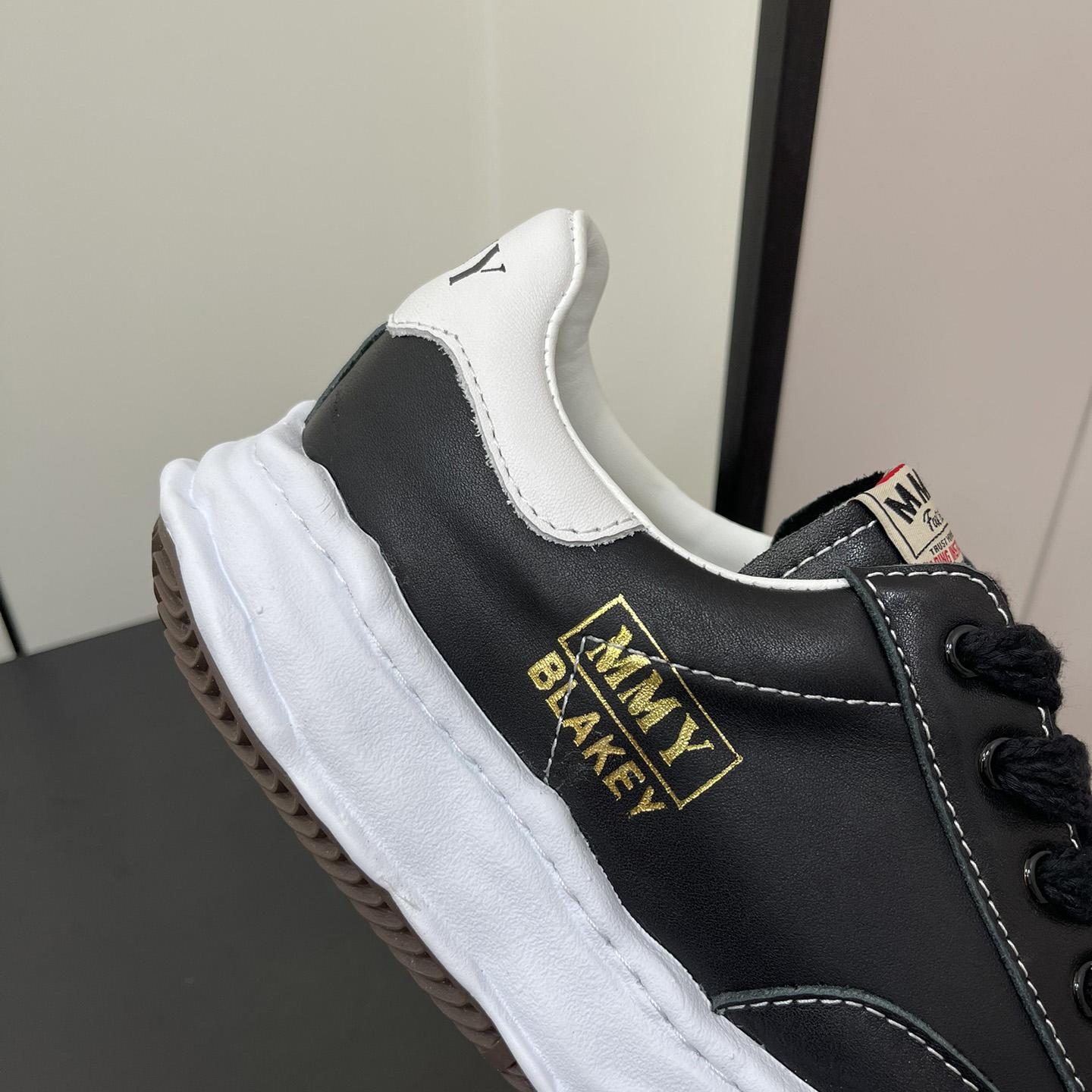 Maison Mihara Yasuhiro Blakey OG Sole Leather Sneakers - DesignerGu