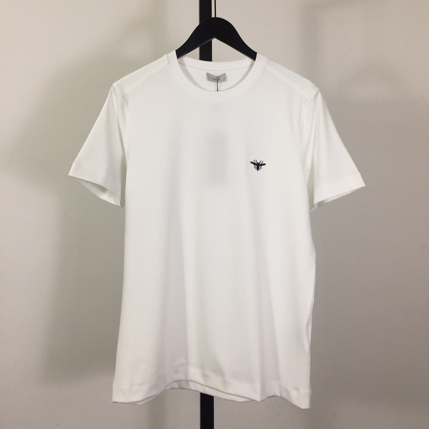 Dior Cotton T-Shirt With Bee Embroidery - DesignerGu