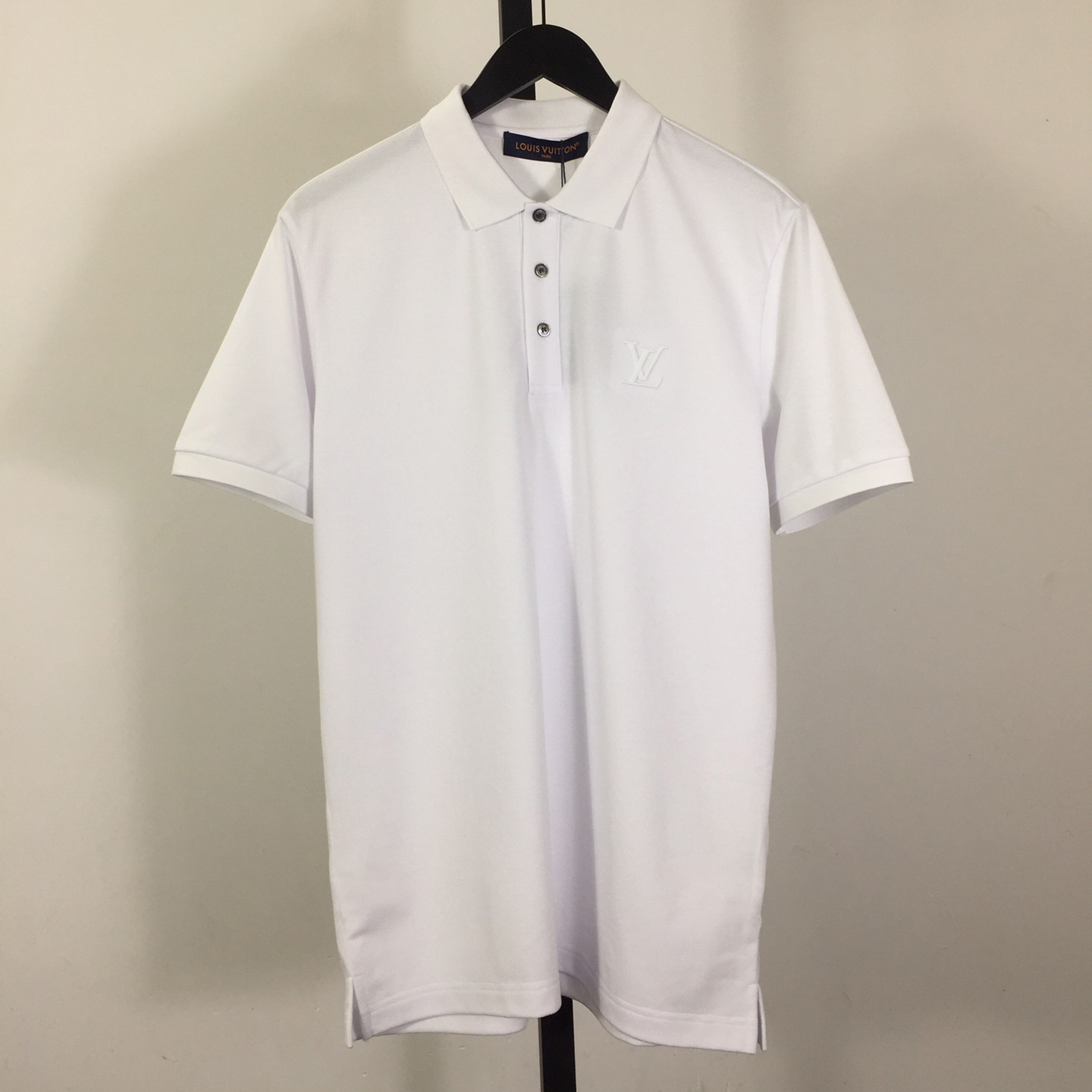 Louis Vuitton Short-Sleeved Cotton Polo Shirt    - DesignerGu