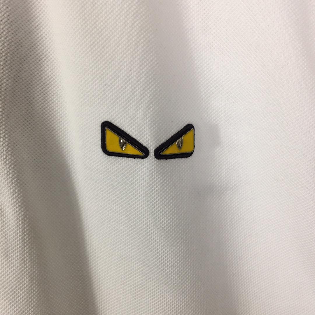 Fendi Logo Cotton Polo Shirt - DesignerGu