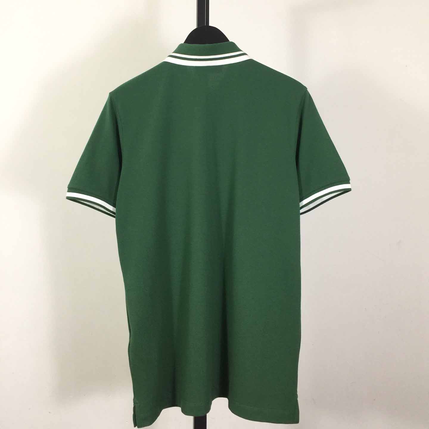 Gucci Cotton Piquet Polo Shirt - DesignerGu