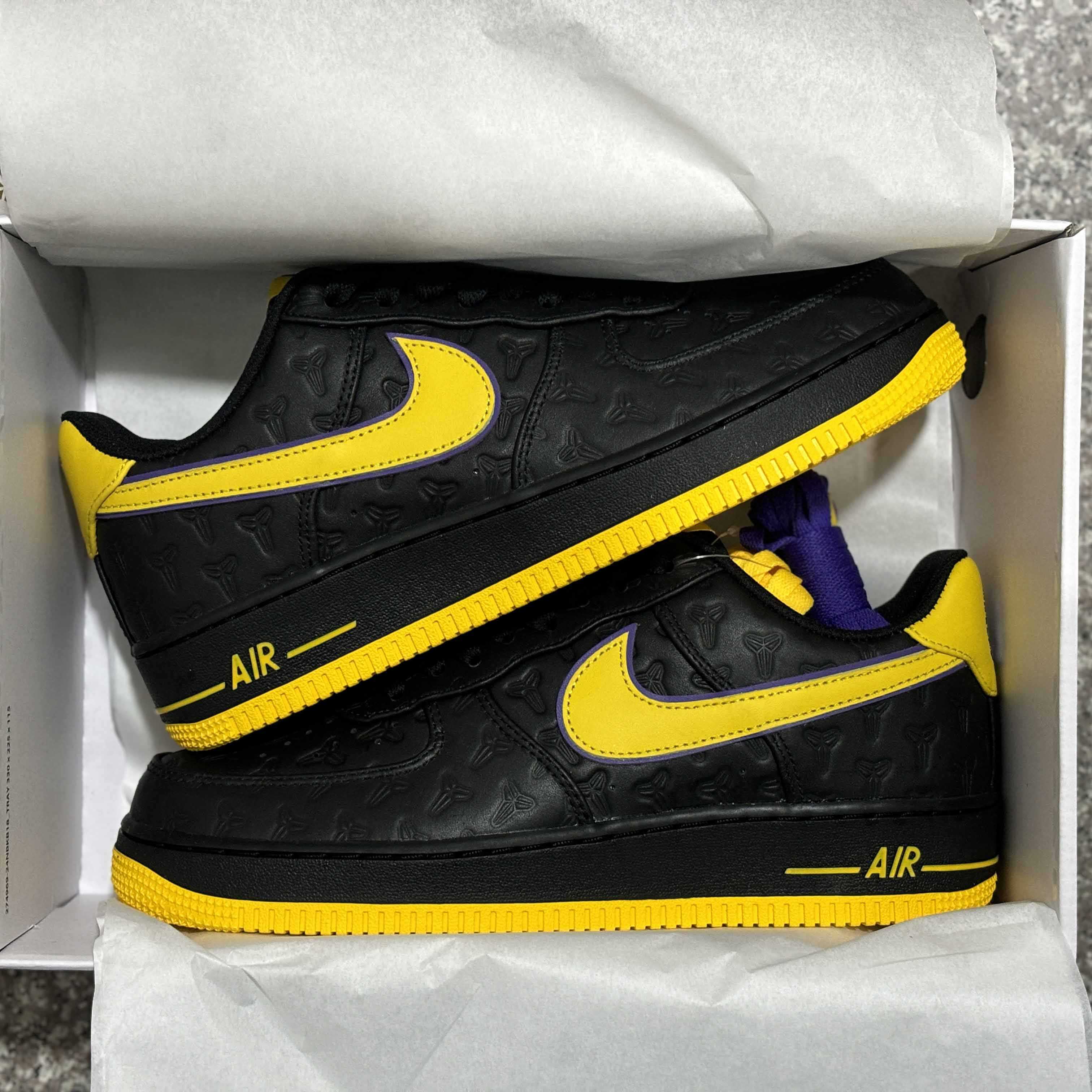 Nike Air Force 1 Low “Kobe Bryant” Sneaker     HV5122-001 - DesignerGu