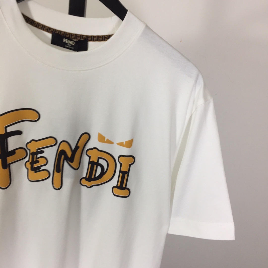 Fendi Cotton T-shirt - DesignerGu