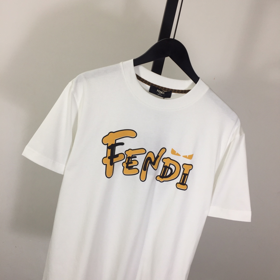 Fendi Cotton T-shirt - DesignerGu