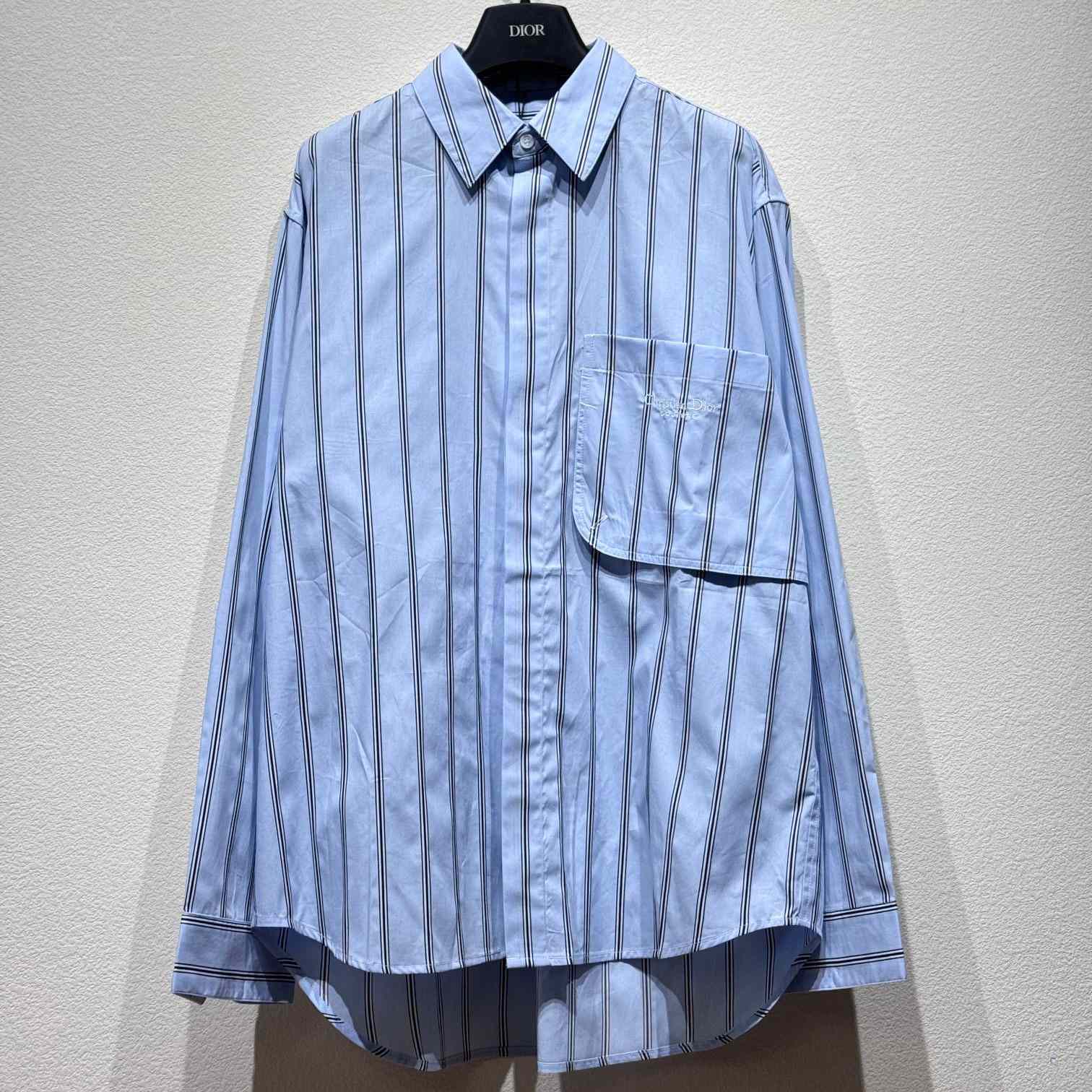 Dior Striped Overshirt  - DesignerGu