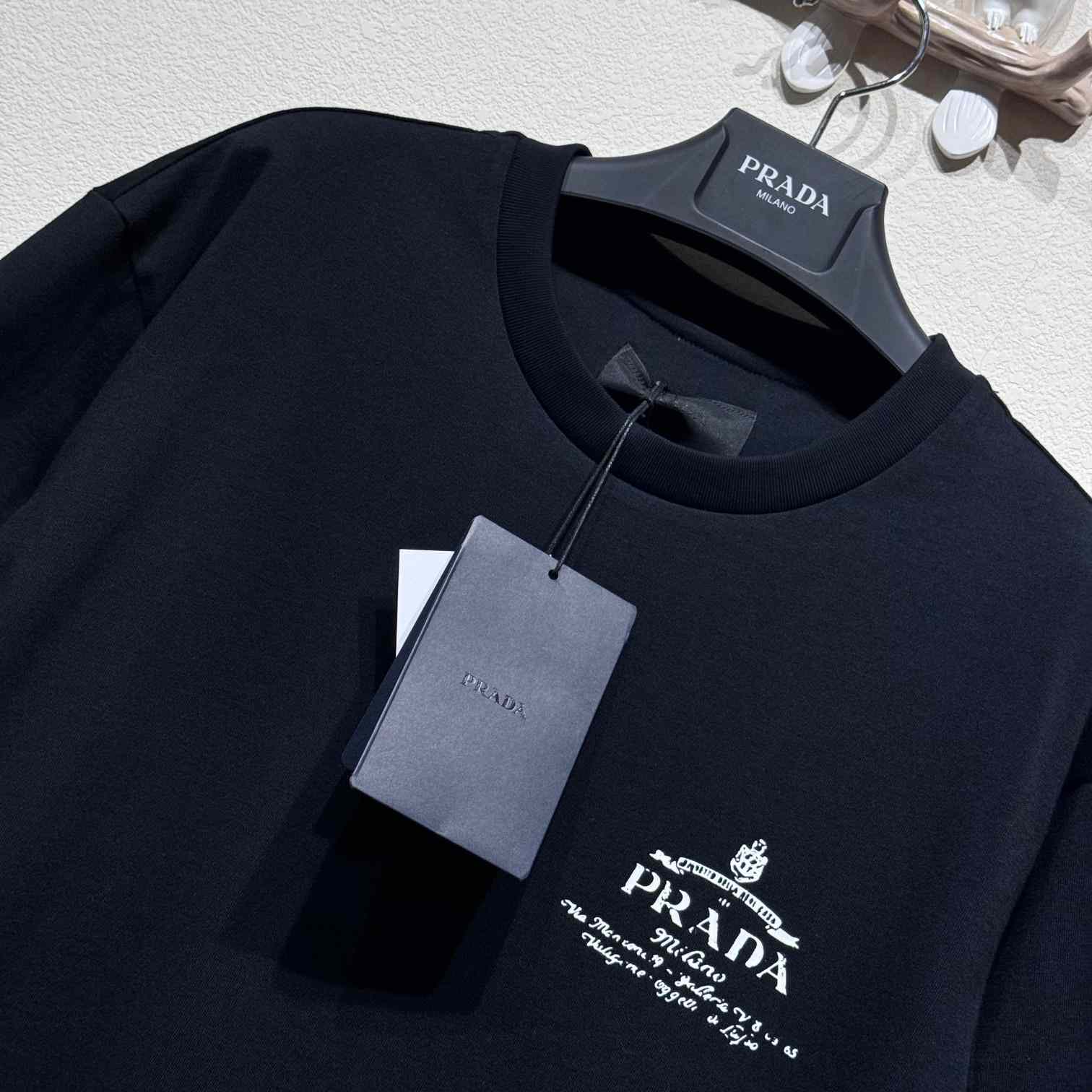 Prada Cotton T-Shirt - DesignerGu