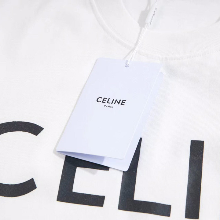 Celine T-Shirt In Cotton Jersey - DesignerGu