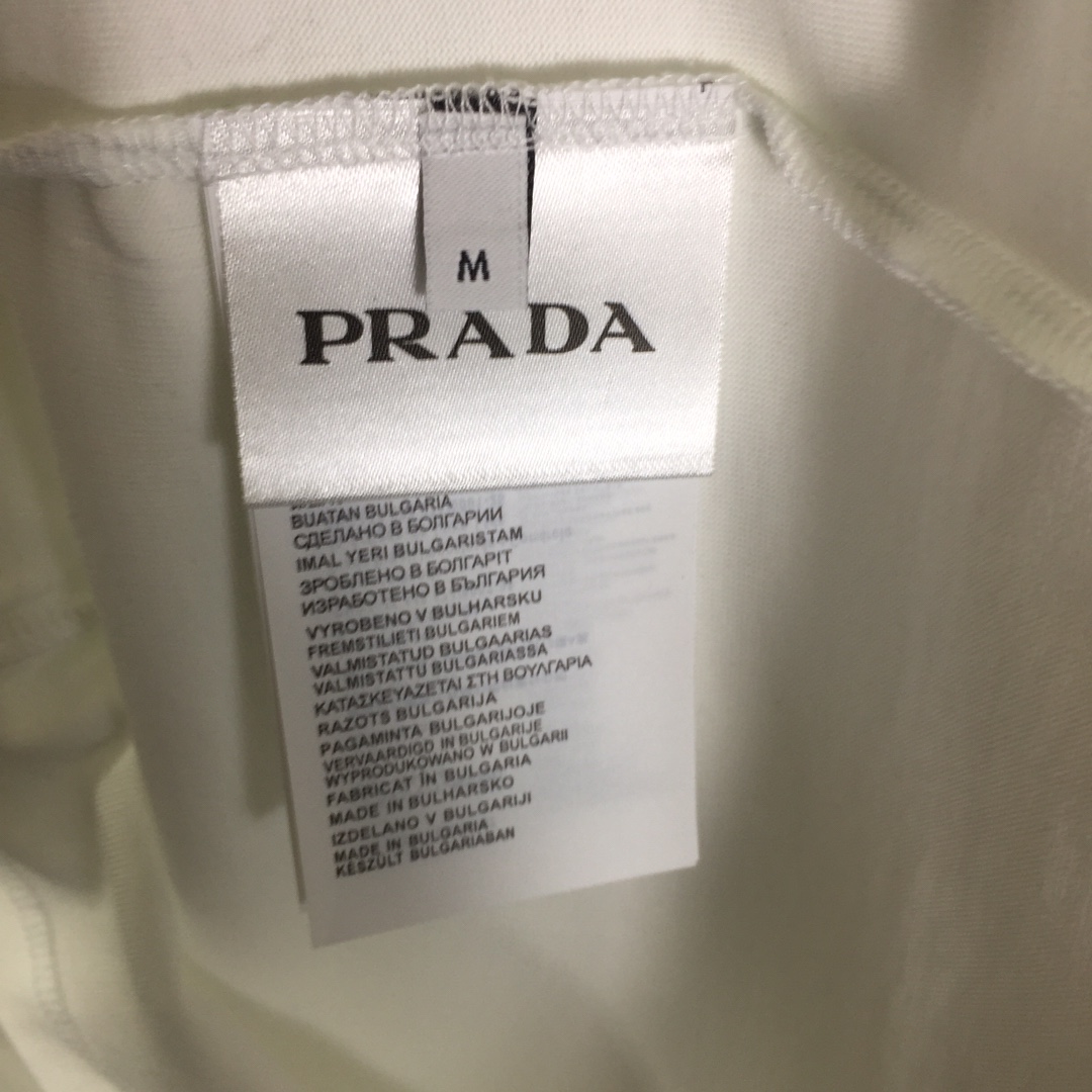 Prada Cotton T-Shirt - DesignerGu