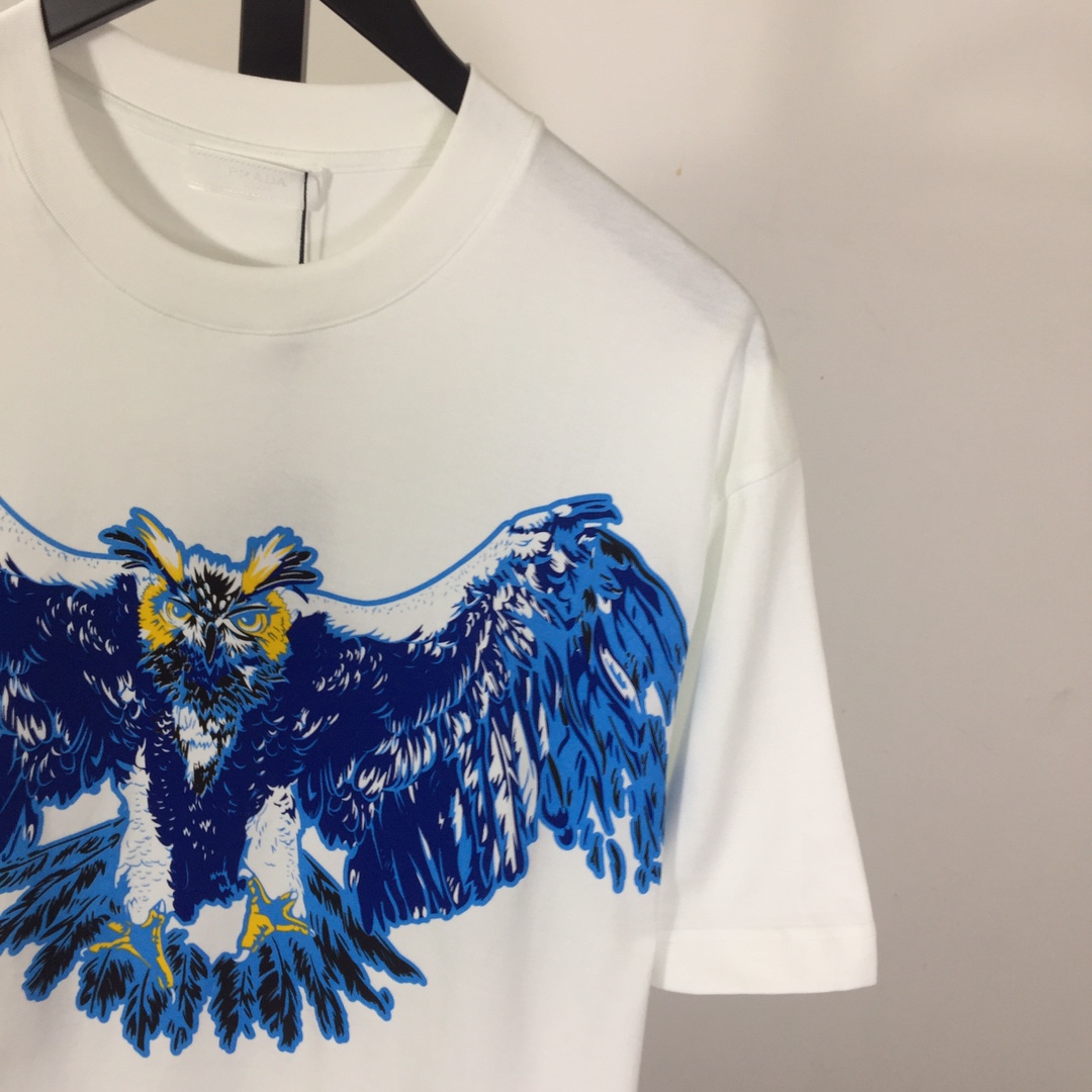 Prada Cotton T-Shirt - DesignerGu