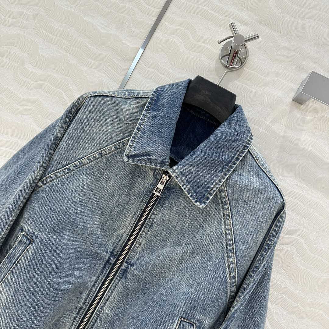 Loewe Balloon Jacket In Denim - DesignerGu