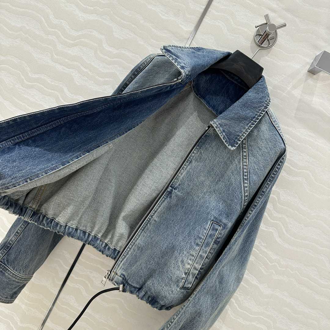 Loewe Balloon Jacket In Denim - DesignerGu