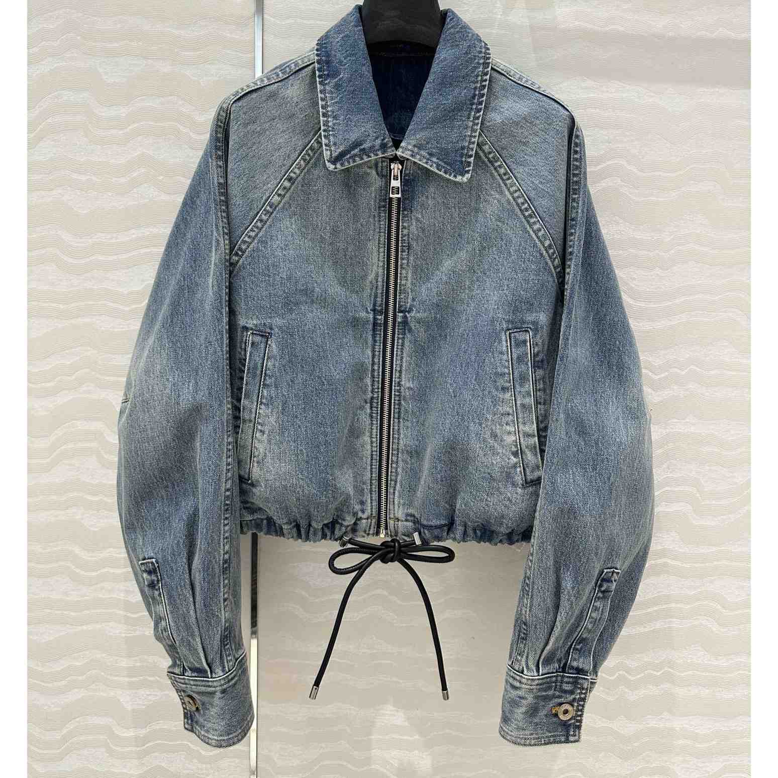 Loewe Balloon Jacket In Denim - DesignerGu