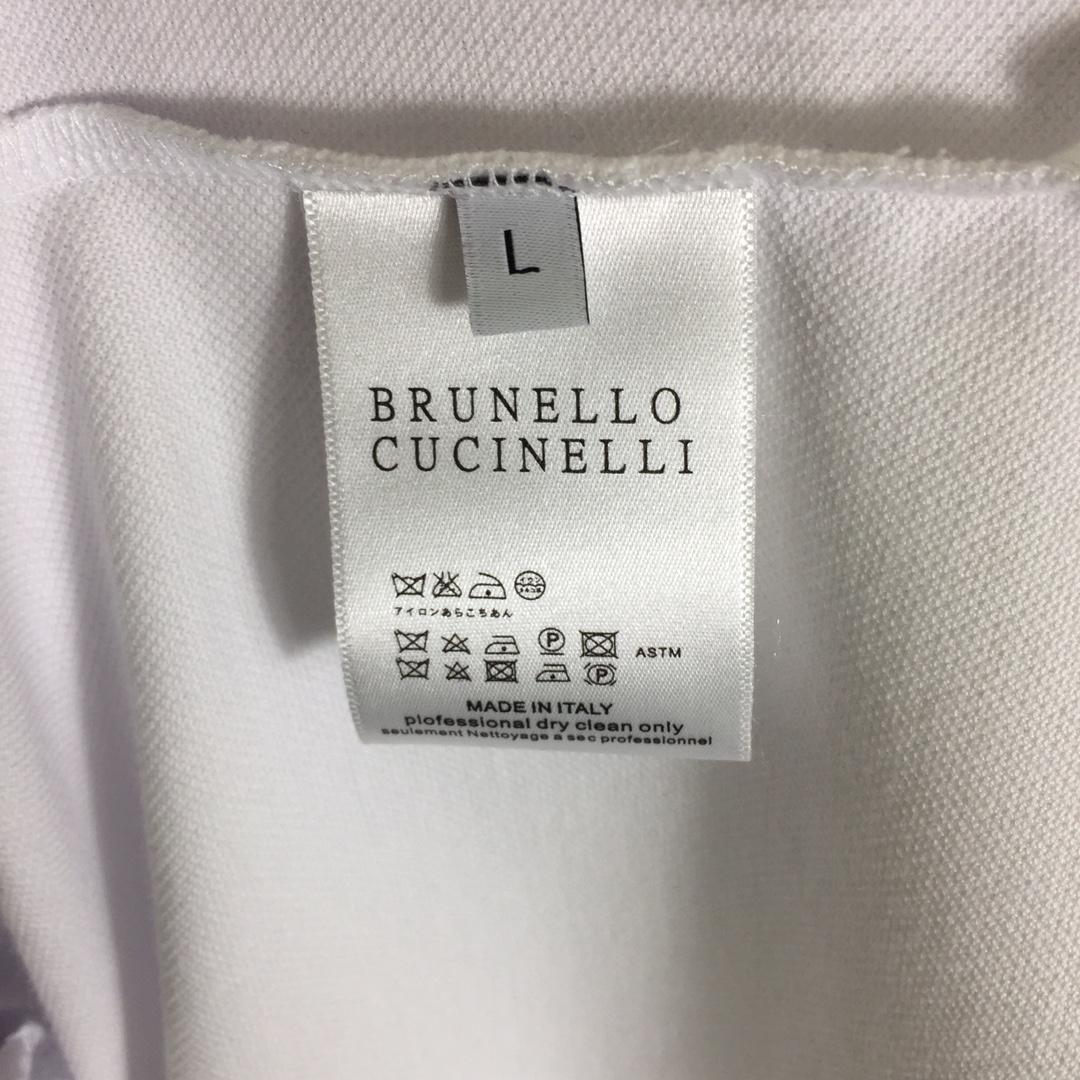 Brunello Cucinelli Short-Sleeved Cotton Polo Shirt    - DesignerGu