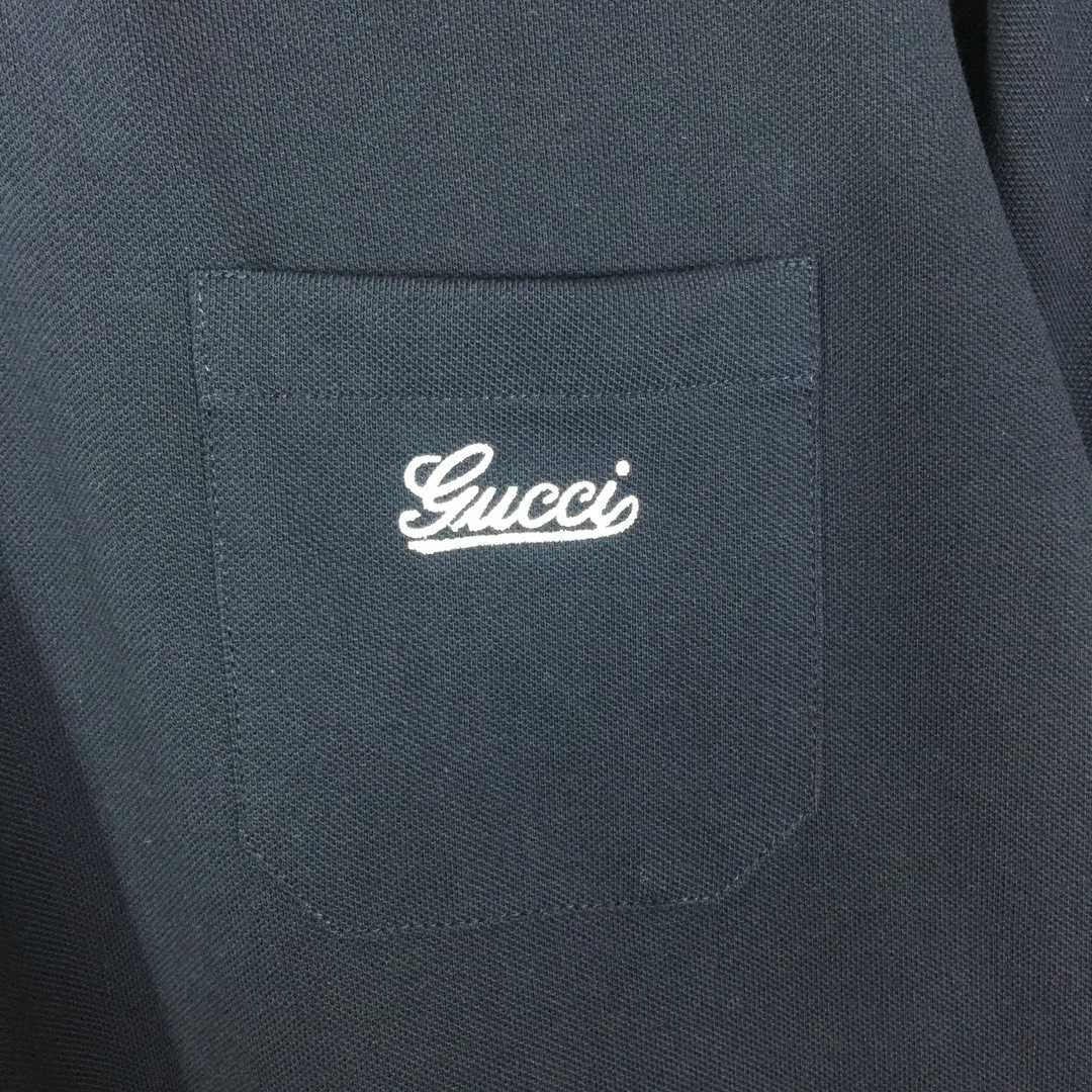 Gucci Cotton Piquet Polo Shirt - DesignerGu