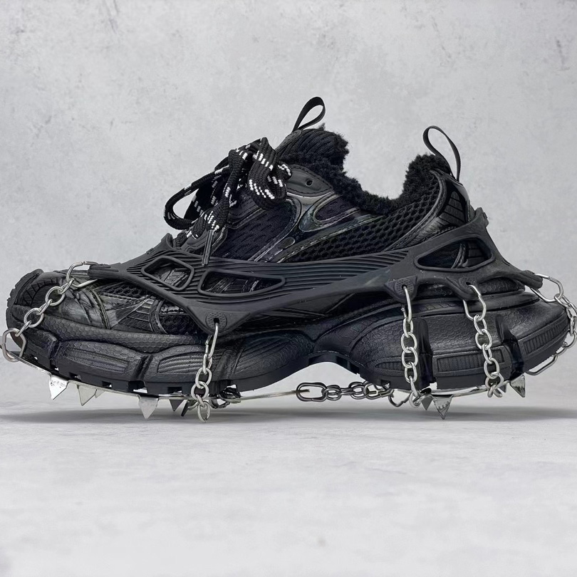 Balenciaga 3XL Ski Sneaker In Black  - DesignerGu