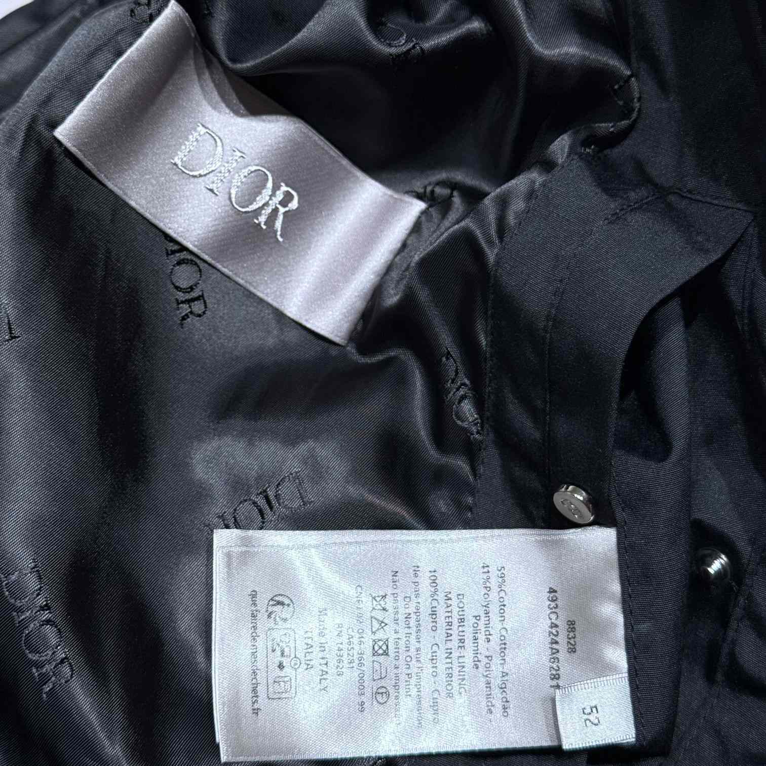 Dior Light Jackets Male Black - DesignerGu