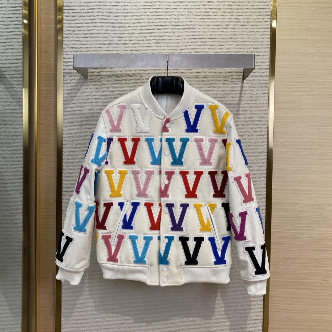 Gruppo Vava “Virgil” Immortal Varsity Jacket In White - DesignerGu