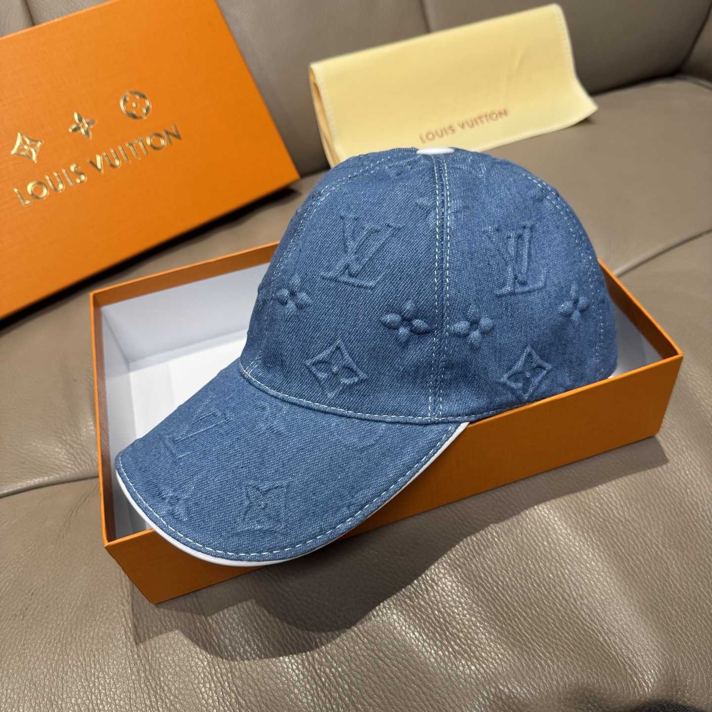 Louis Vuitton Monogram Denim Cap - DesignerGu