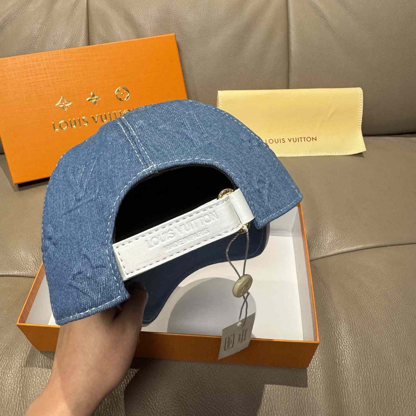 Louis Vuitton Monogram Denim Cap - DesignerGu