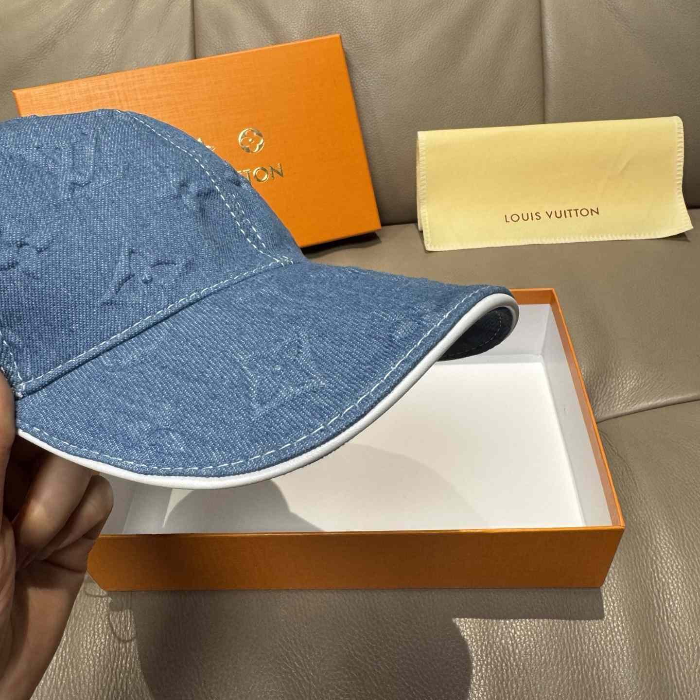 Louis Vuitton Monogram Denim Cap - DesignerGu