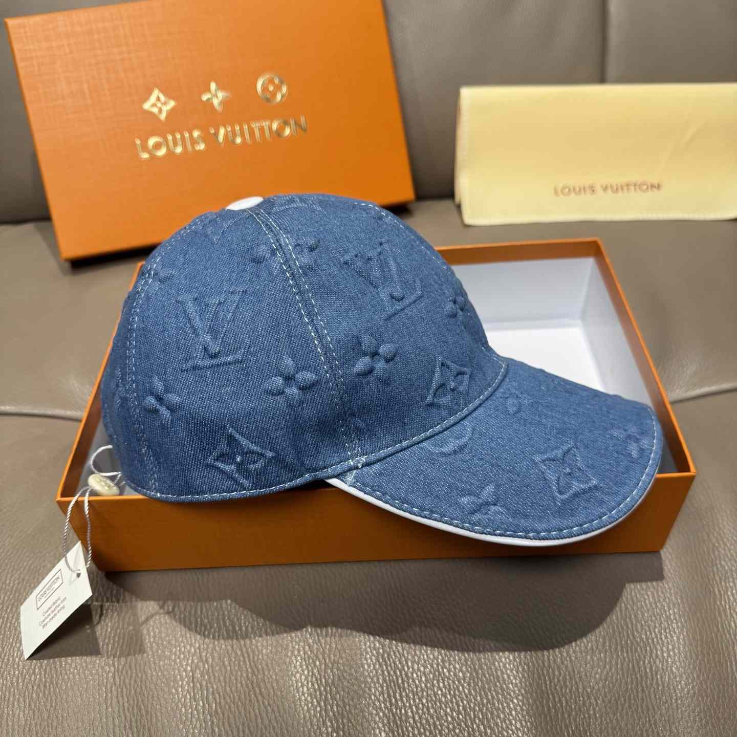 Louis Vuitton Monogram Denim Cap - DesignerGu