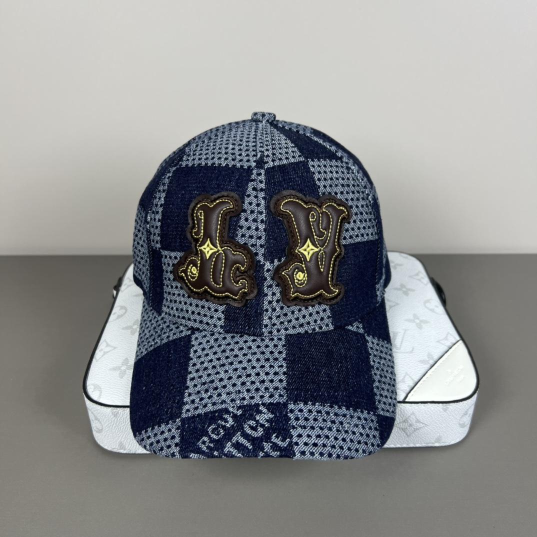 Louis Vuitton Washed 3D Cap  - DesignerGu