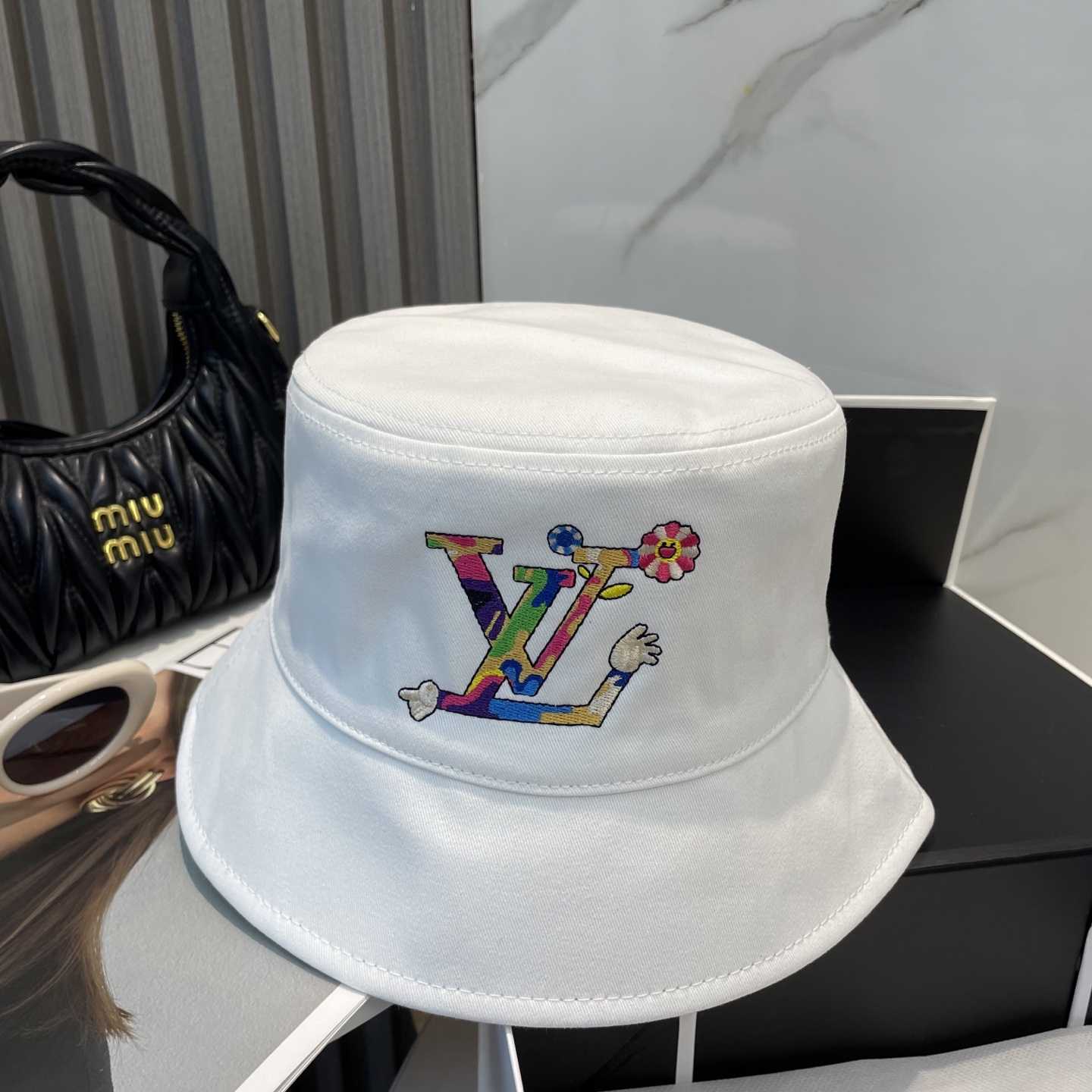 Louis Vuitton LV x TM Reversible Superflat Bucket Hat    - DesignerGu