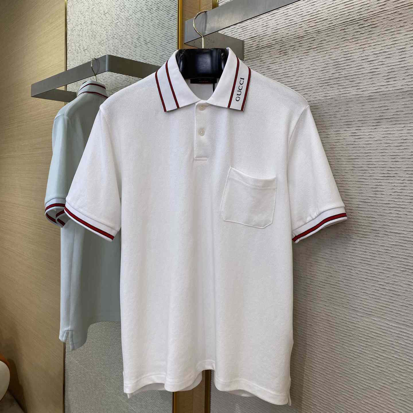 Gucci Cotton Piquet Polo Shirt  - DesignerGu