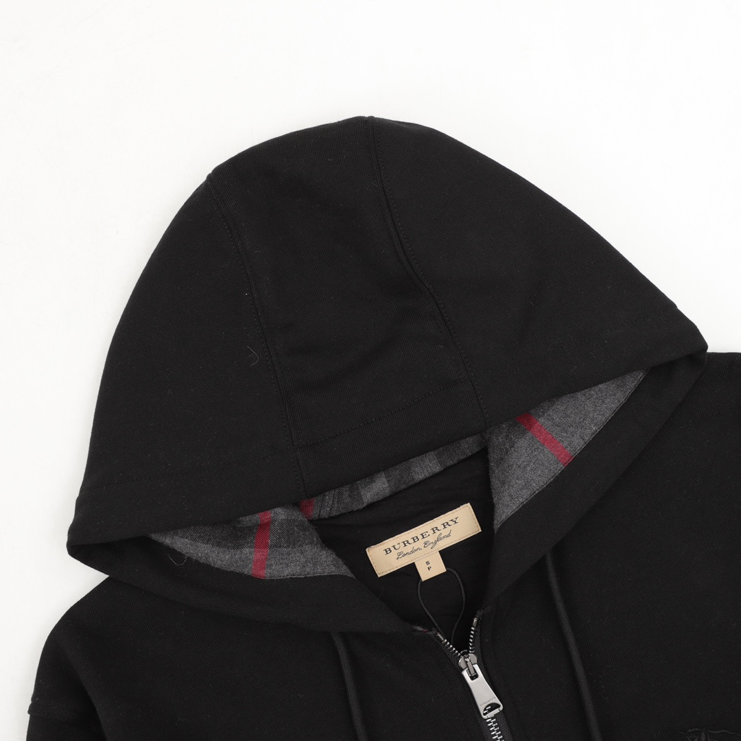 Burberry Zip Hoodie - DesignerGu