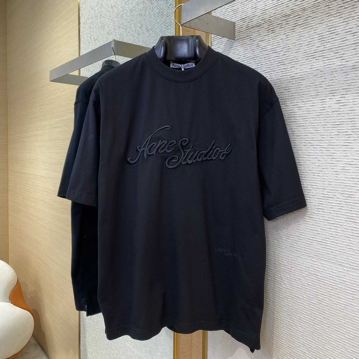 Acne Studios Logo T-shirt - Relaxed Fit - DesignerGu