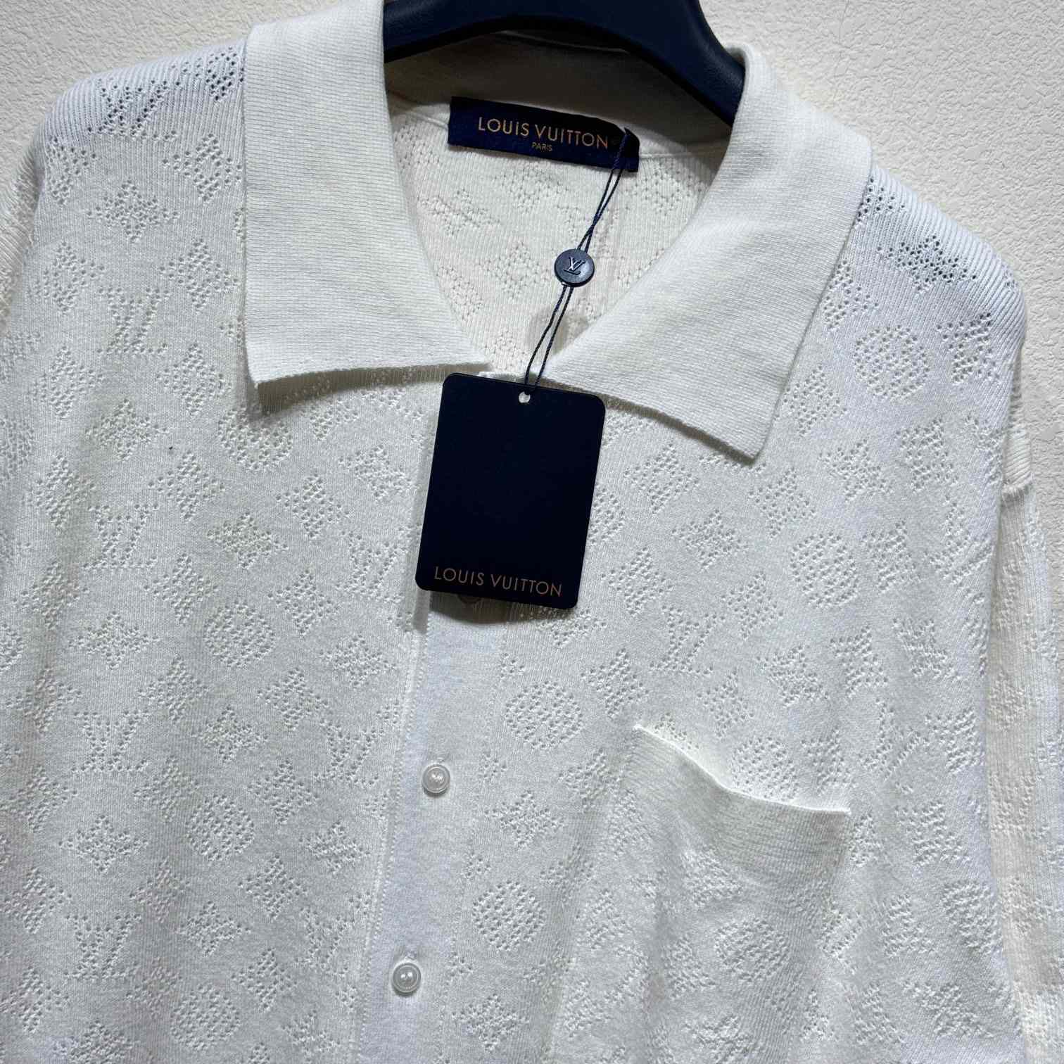 Louis Vuitton Monogram Short-Sleeved Shirt    - DesignerGu