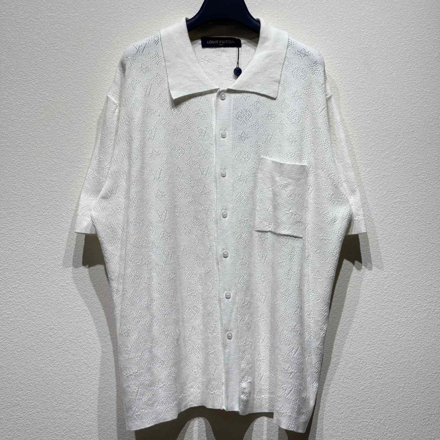 Louis Vuitton Monogram Short-Sleeved Shirt    - DesignerGu