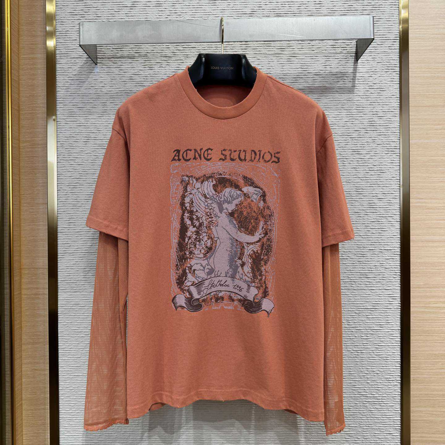 Acne Studios T-Shirt 'Rust Red' - DesignerGu