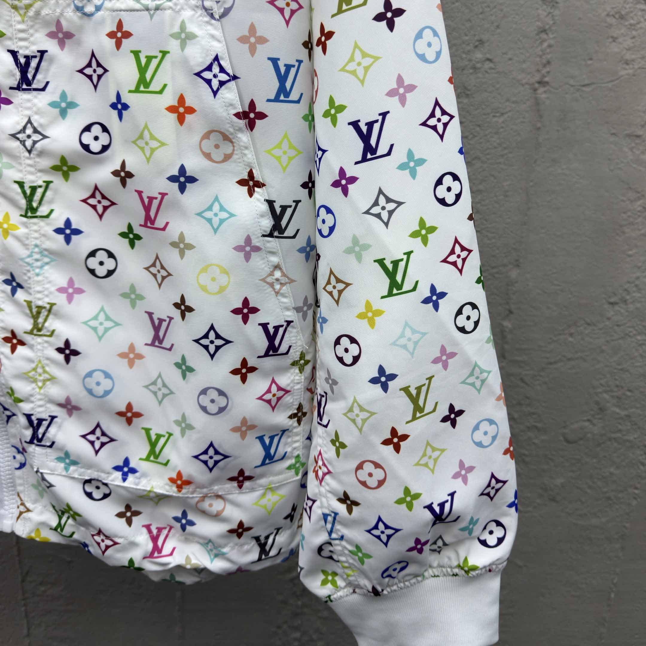 Louis Vuitton Monogram Bomber Jacket - DesignerGu