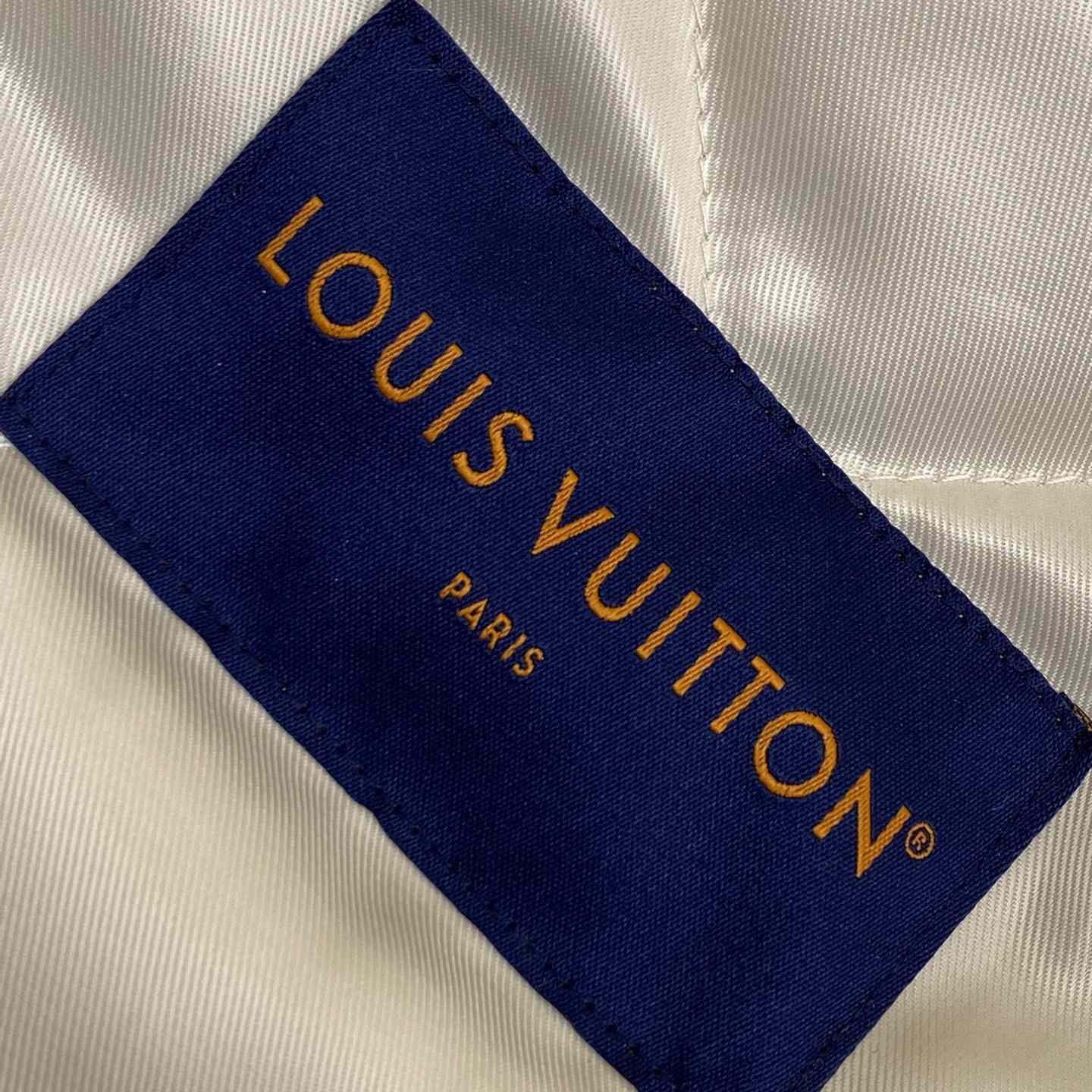 Louis Vuitton Destroyed Workwear Denim Jacket  1AAGQG - DesignerGu