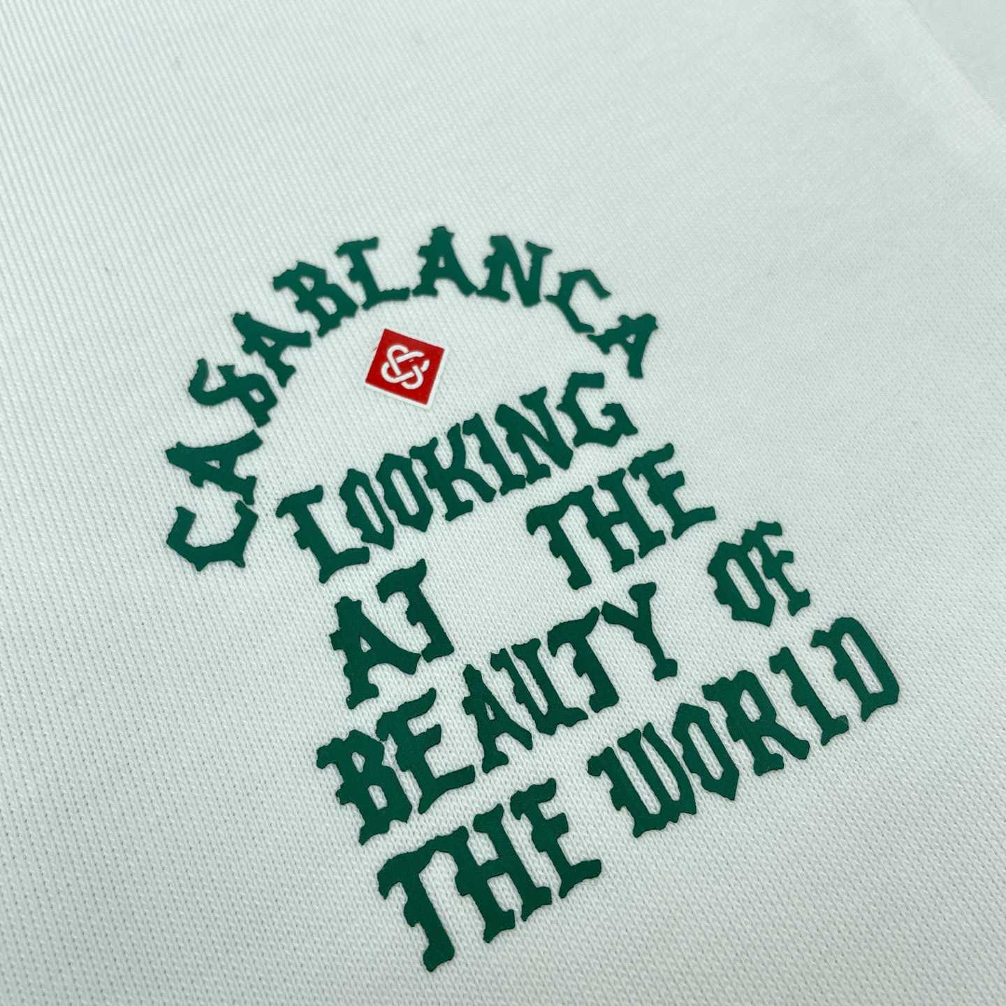 Casablanca Looking at The Beauty Of The World T-Shirt     C962 - DesignerGu