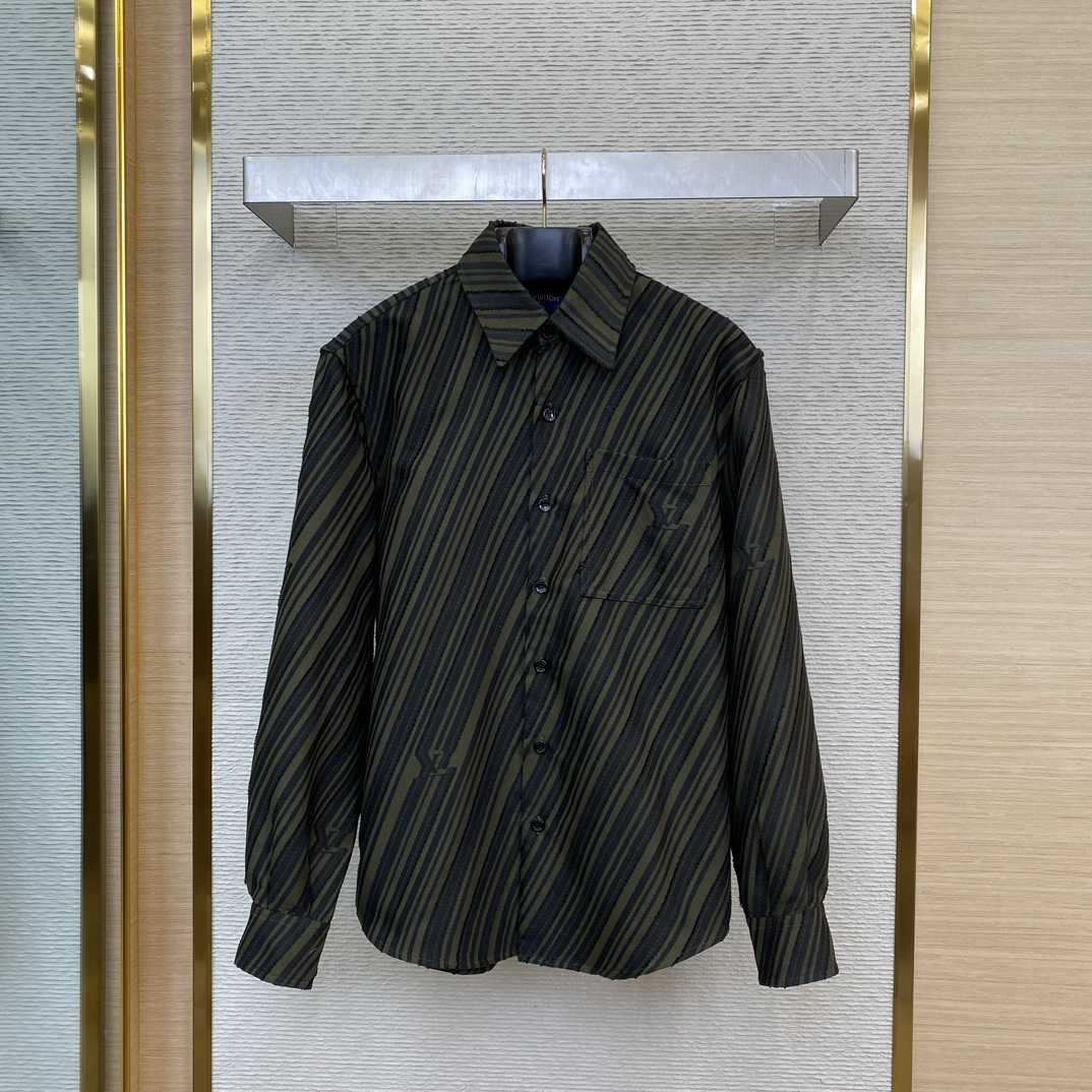 Louis Vuitton Cotton Jacquard Shirt - DesignerGu