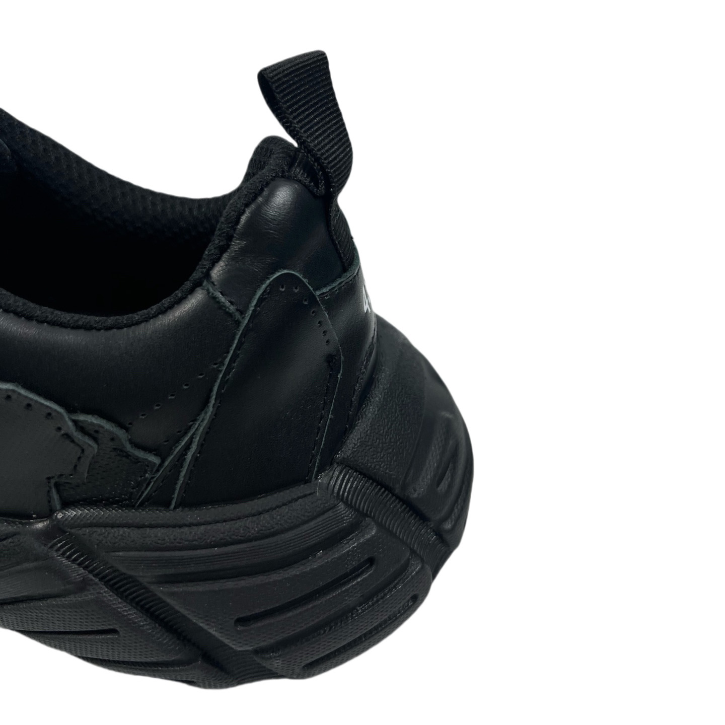 Balenciaga Monday Shoe In Black Cowskin And Polyester - DesignerGu