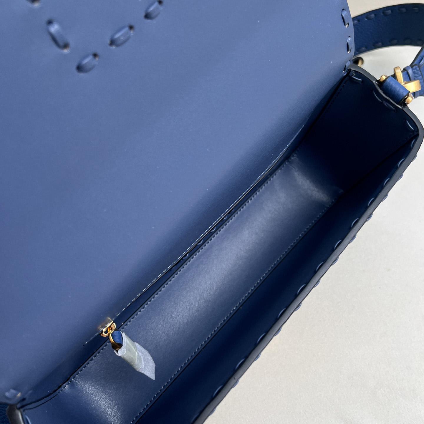 Fendi Baguette Selleria Blue - DesignerGu