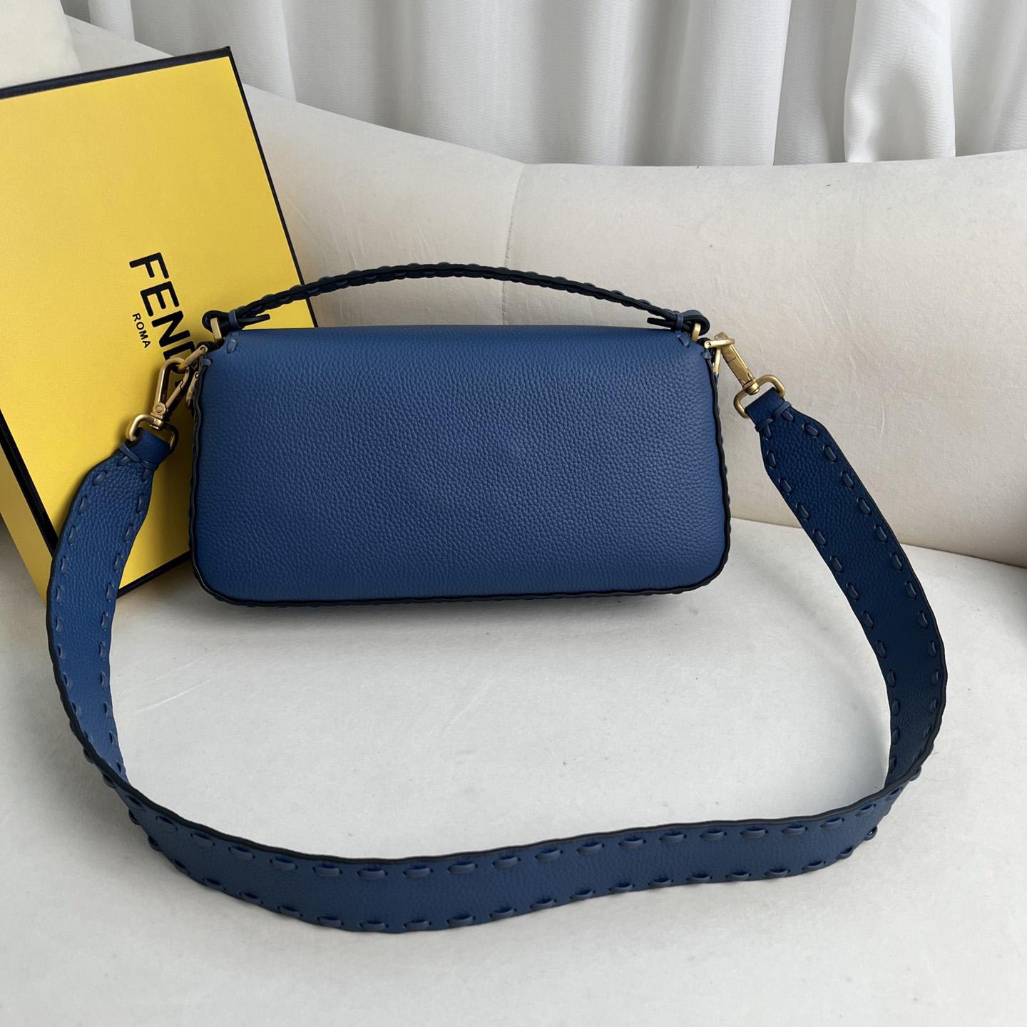 Fendi Baguette Selleria Blue - DesignerGu